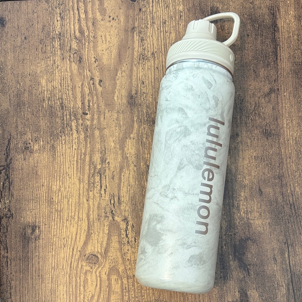 Lululemon Tan Water Bottle
